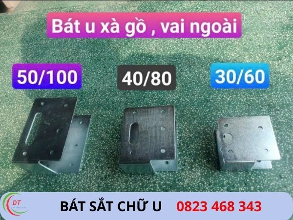 bát sắt chữ u, bát u xà gồ